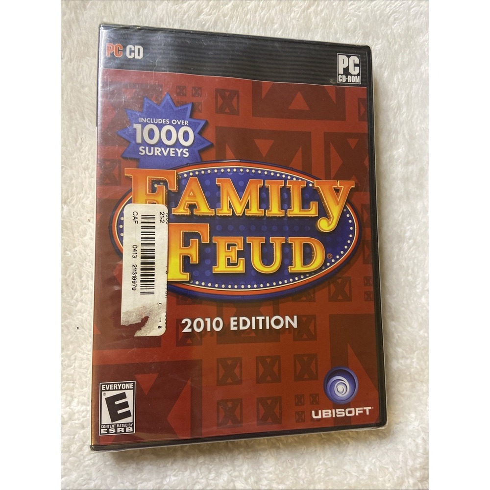 Family Feud 2010 Edition Brand New Sealed Game NIP Ubisoft PC CD ROM
